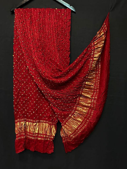 Modal silk Bandhani dupatta